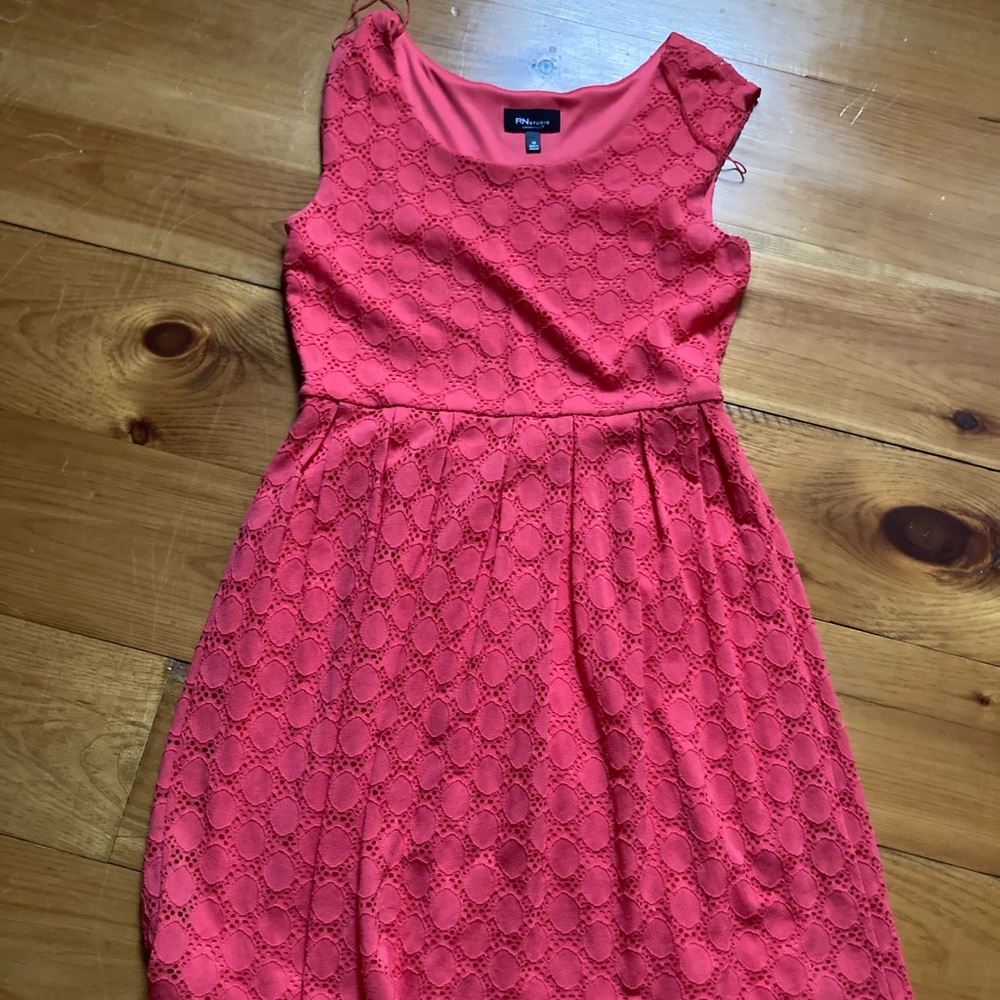 Spring Coral Dress